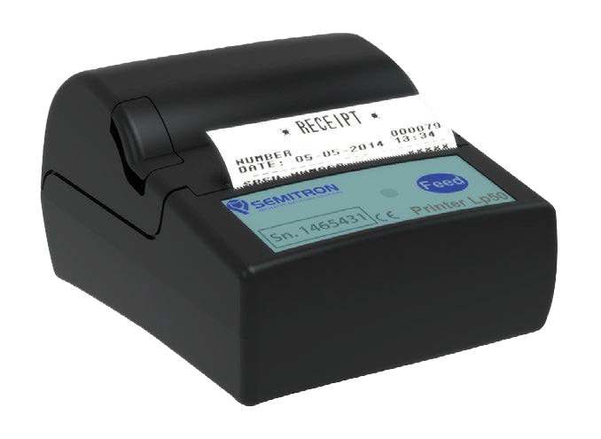 Spiegeltaxameter Semitron P6S2 Taxameter der Marke Semitron GR für den Taxi / Mietwagen Betrieb.